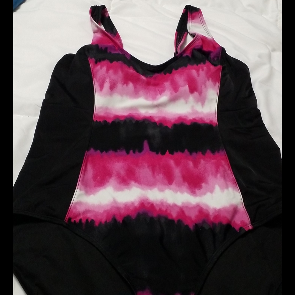 Tropical Escspe one piece swimsuit